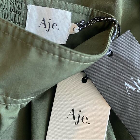 Aje Interlace Midi Ruffle Asymmetrical Skirt - Picture 12 of 12